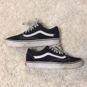 Black old school vans